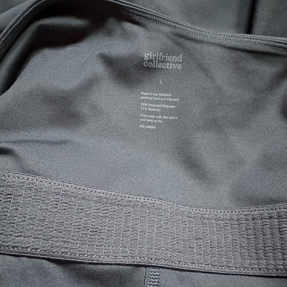 Girlfriend collective one shoulder work out dress - Picture 6 of 7